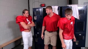 Men - Football Fuckdown Part 1 Jerking Dick In The Cloakroom Colby Jansen , Johnny Rapid , Ryan Rockford