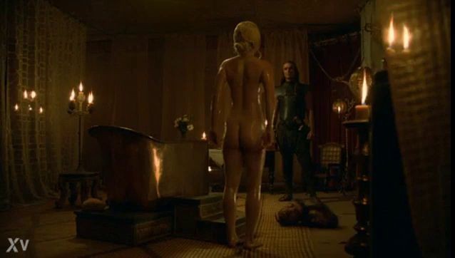 Emilia clarke Game of thrones nude scene season 3 episode 8