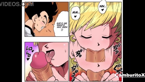 Erasa Es Penetrada Fuertemente Por Gohan y Le Desborda El Coño Con su Leche (Triangulo Amoroso P1)