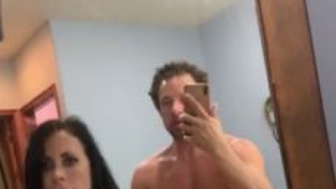 Brad Newman Fucks Beautiful MILF in Front of the Mirror Pornhubcom720