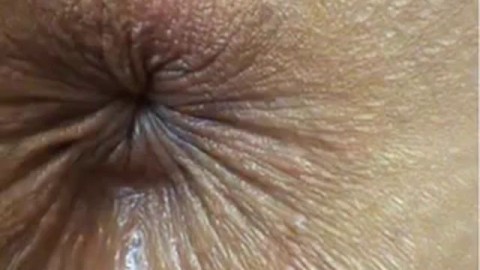 close up butthole winking