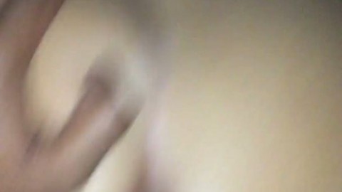 21y.o. black guy cumming in 45y.o. milf cougar pussy that he met in