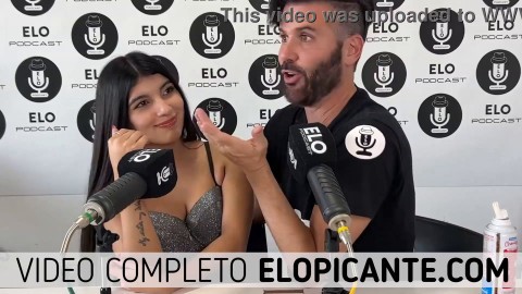 MILU LOPEZ CHUPA LA PALETA EN EL CUARTO PICANTE DE ELO PODCAST