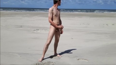 Danish Beach Wank - Denis Matern