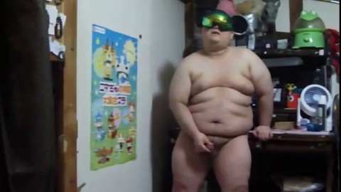 Young Asian Chub jerking