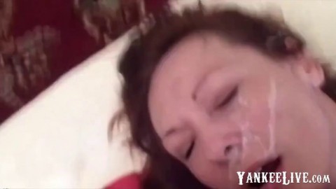 Homemade russian girl facial