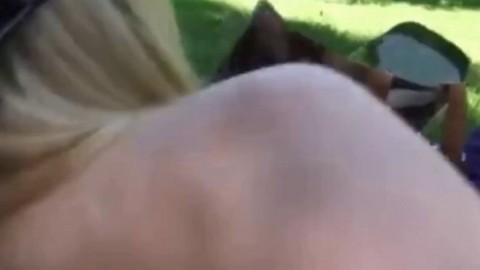 Risky Public Pool Anal Sex with a Teen Amateur