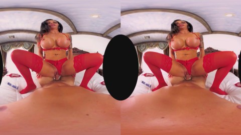 vr 180 inked hottie melissa lynn gets cum all over big cock bully