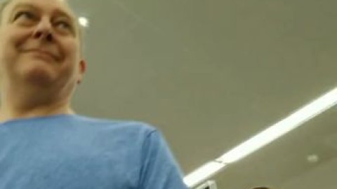 flashing tits in walmart cecerose nude